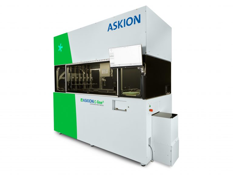 ASKION C-line® automated work bench (Außenansicht), Einfrieren