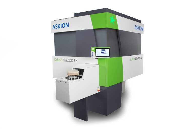 Frontansicht automatisiertes Tieftemperaturlager (HS200 M/L), Askion Biobanking Probenlagerung