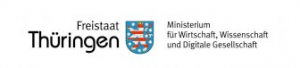 Gefördert vom Freistaat Thüringen, Ministerium für Wirtschaft, Wissenschaft und Digitale Gesellschaft