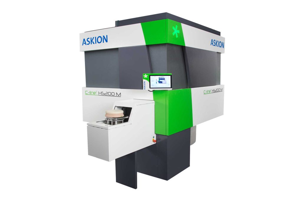 Automatic sample storage system (HS200 M/L) featuring contamination-free storage in the gas phase of liquid nitrogen and automatic sample handling at -130°C